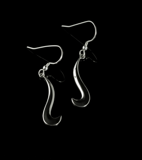 Silver Hook Earrings